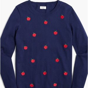J. Crew Teddie Apples 🍎 Sweater